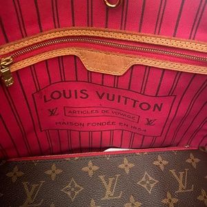 Authentic Louis Vuitton neverfull MM bag